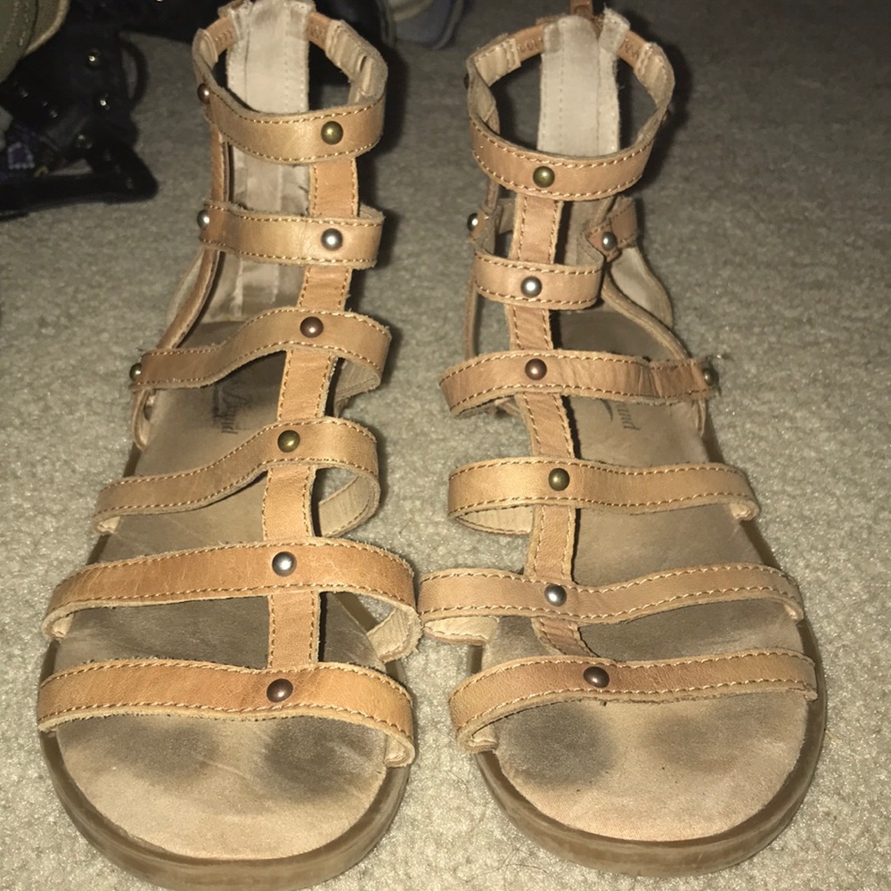 Lucky brand gladiator sandals
